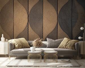 Tapet Valuri în stil oriental, Fototapet Geometrie, u75837 : Uwalls.ro