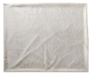 Pătură de blană, alb, 150x180, RABITA NEW TYP 7