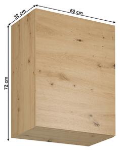 Dulap superior de bucătărie G60 Langari (stejar artisan) (S). 1016843