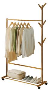 KONDELA Stander haine, bambus, lăţime 100 cm, VIKIR TYP 3