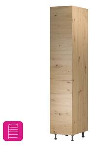 Dulap de bucătărie pentru alimente D40SP Langari (stejar artisan) (S). 1016861