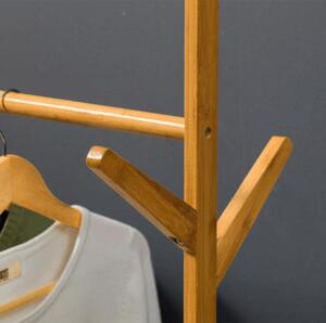 KONDELA Stander haine, bambus, lăţime 60 cm, VIKIR TYP 2