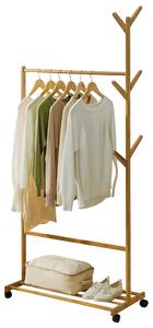 KONDELA Stander haine, bambus, lăţime 60 cm, VIKIR TYP 2
