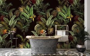 Fototapet Model de plante tropicale, Fototapet frunze, Fototapet populare, u79699 - Tapeko.ro