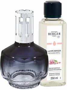 Set Berger lampa catalitica Berger Molecule Blue Nuit cu parfum Sous les Magnolias