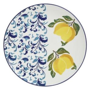 Farfurie, Ceramica, Multicolor, Lemons