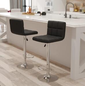 Scaun bar KJC342 Negru