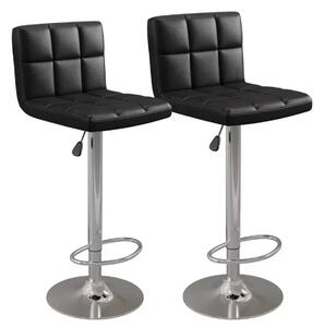 Scaun bar KJC342 Negru