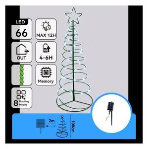 Aigostar - Decorațiune solară de Crăciun cu LED LED/0,59W/3,7V 100 cm IP65 alb rece
