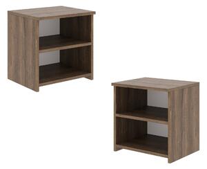 Set haaus Alma, O Polita, Stejar Bronz, 40 x 33 x 40 cm