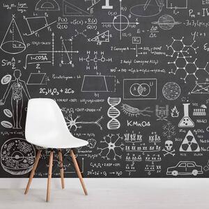 Fototapet Tablă cu simboluri și formule matematice, Fototapet designer, Fototapet populare, u93593 - Tapeko.ro
