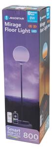 Aigostar - Lampă de podea MESH LED RGBW, 8W, 230V, cu telecomandă