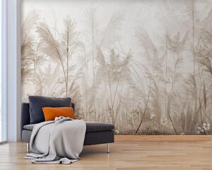 Tapet Plante înalte în culori pastelate, Fototapet Natură, u93903 : Uwalls.ro