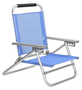 Scaun de plaja Songmics Verde 57x59x71 cm