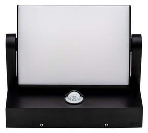 LED Aplica de perete exterior cu senzor LED/17W/230V 3000K IP65 negru