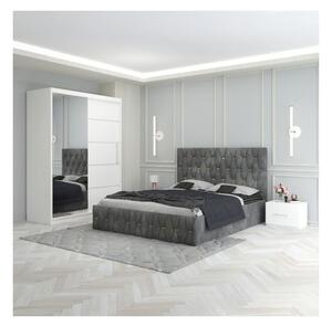 Dormitor Eric Gri 160x200