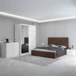 Dormitor Eric Maro+ Comoda 3 Sertare 160x200