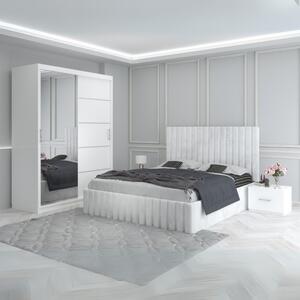 Dormitor Luca Alb 160x200