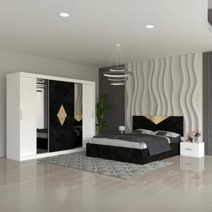 Dormitor Imperial Negru 160x200