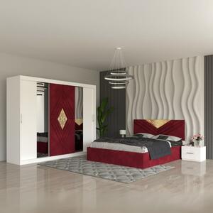 Dormitor Imperial Rosu 160x200
