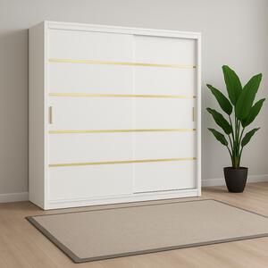 Dulap OTTO Alb 220cm - Fara Oglinda