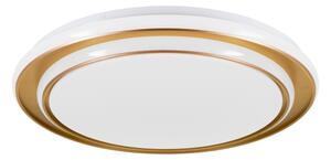 Eglo 902045 - Plafonieră LED MOSCHELLA, 36W/230V, diametru 49 cm, auriu