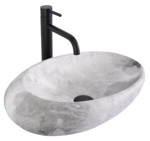Lavoar pentru blat Rea Roxy C Stone L.GREY
