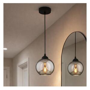 Brilagi - Pendul suspendat pe cablu DIOR 1xE27/60W/230V negru/gri fumuriu