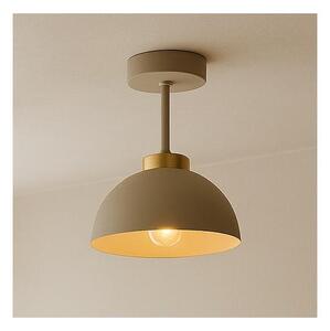 Brilagi - Plafonieră aplicată MOON 1xE27/60W/230V bej/auriu