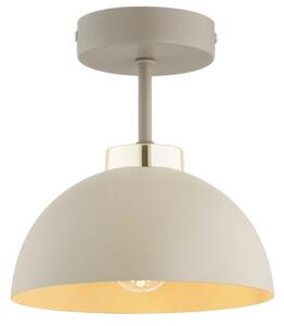 Brilagi - Plafonieră aplicată MOON 1xE27/60W/230V bej/auriu