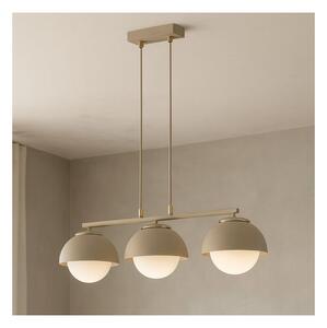 Brilagi - Lustru suspendat pe cablu COSMO 3xE27/60W/230V bej/auriu