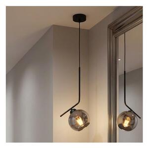 Brilagi - Pendul pe cablu DIOR 1xE27/60W/230V negru/gri fumuriu