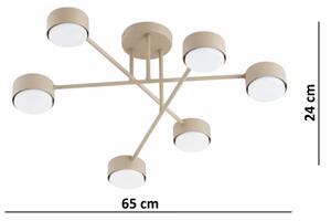 Brilagi - Plafonier aplicat MONO 6xGX53/12W/230V bej
