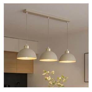 Brilagi - Lustră cu cablu MOON 3xE27/60W/230V bej/auriu