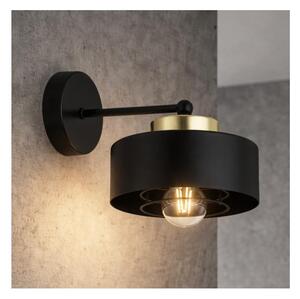 Brilagi - Lampă de perete SPRING 1xE27/60W/230V neagră/aurie