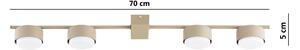 Brilagi - Plafonieră cu MONO 4xGX53/12W/230V bej