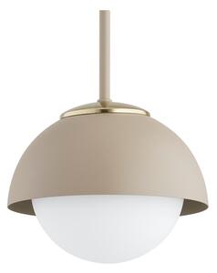 Brilagi - Lustră suspendată pe cablu COSMO 3xE27/60W/230V bej/auriu