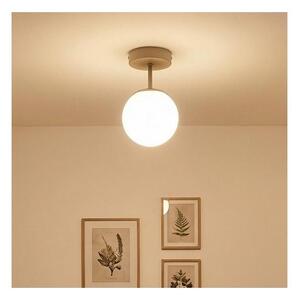 Brilagi - Lustră aplicată MILO ECRU 1xE27/60W/230V bej/auriu