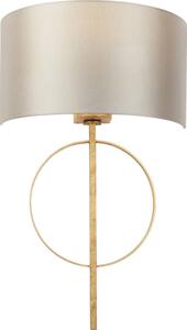 Endon 95210 - Lampă de perete 1xE27/10W/230V gri/alamă