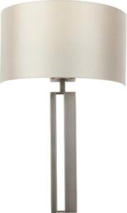 Endon 95449 - Aplica de perete 1xE27/10W/230V bej/crom mat