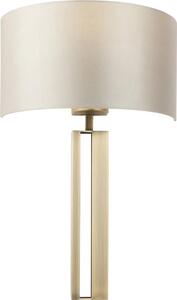Lampă de perete Endon 95452, 1xE27/10W/230V, bej/auriu