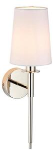 Endon 92949 - Lampă de perete, 1xE14/6W/230V, alb/crom lucios