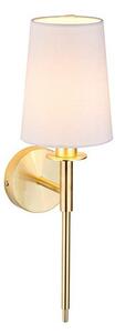 Endon 92955 - Lampă de perete 1xE14/6W/230V alb/auriu