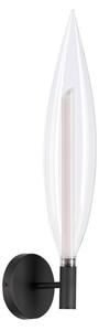 Aplica de perete NORDIC 1xG9/5W/230V neagră/transparentă