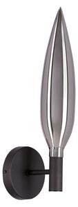 Lampă de perete NORDIC 1xG9/5W/230V negru/gri fumuriu