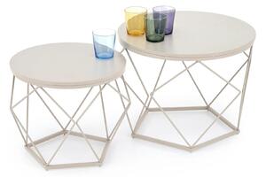 Set 2 masute cafea CIELO, casmir