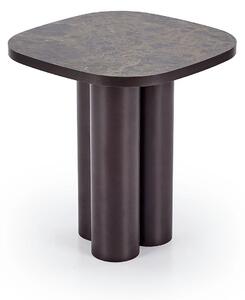 Masuta cafea CORDINA S, maro, 50x54 cm