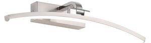 Searchlight 79821-40SS - Lampă LED pentru tablouri SANTORINI, 8,2 W, 230 V, argintiu