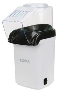 Aparat pentru facut popcorn Floria ZLN9044, BPA FREE, capacitate 60 de grame, 1200W, Alb