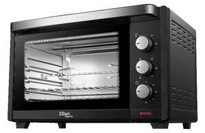 Cuptor electric Zilan ZLN1024 Rozerin, Convectie, 2000 W, 45 Litri, Temperatura Reglabila, Geam Duble, Negru
